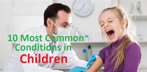 10 Most Common Childhood Diseases By Usa Doctors