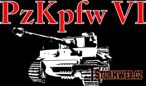 Tričko Tank Tiger PzKpfw VI Sturmweb