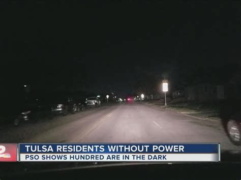Pso Power Restored To Midtown Tulsa Customers