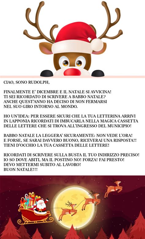 Formula Sobriquette Specializzarsi Lettera Di Babbo Natale Teoria