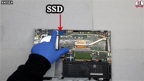 How To Upgrade Ssd Asus Vivobook 14 X415ea Disassembly Youtube