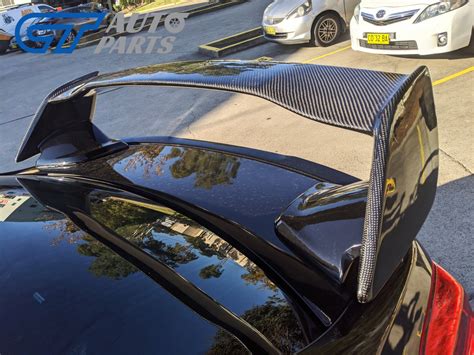 Carbon Fibre Sti Rear Trunk Spoiler Wing For Subaru Wrx Sti 2015 My15