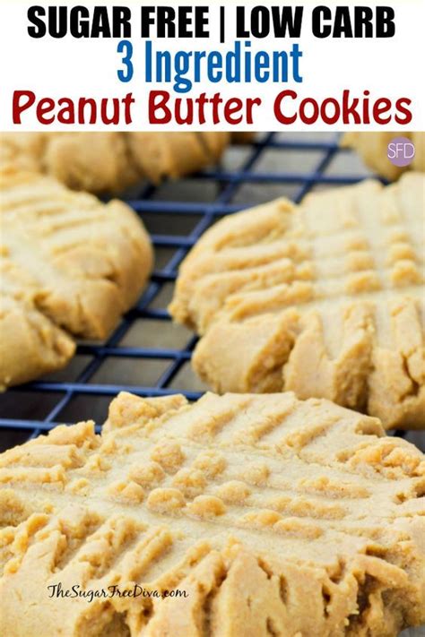 Sugar cookies are wonderful cookies to make for the holidays or to bring to cookie swaps. Sugar Free Peanut Butter Cookies Recipe For Diabetics | Low calorie peanut butter cookie, Sugar ...