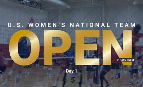 2023 Us Womens National Team Open Program Day 1 Highlights Vcp Volleyball