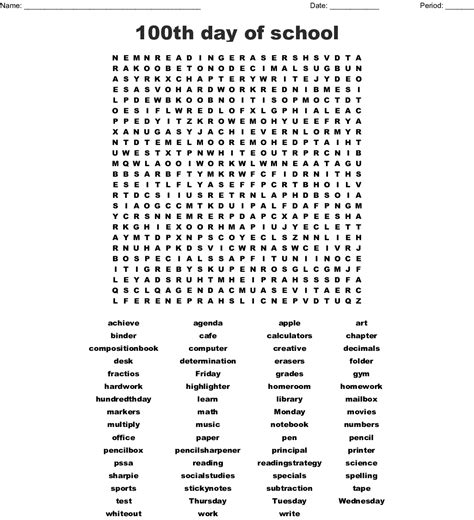 10 Best School Word Search Puzzles Printable Pdf For Free At Printablee