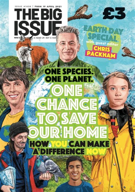 Chris Packham Edits Special Edition Of The Big Issue Jersey Evening Post