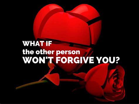 What If The Other Person Wont Forgive You Marriage Missions