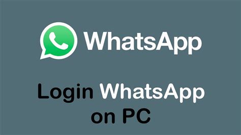 How To Login And Use Whatsapp On Pc Connect Whatsapp To Pclaptop