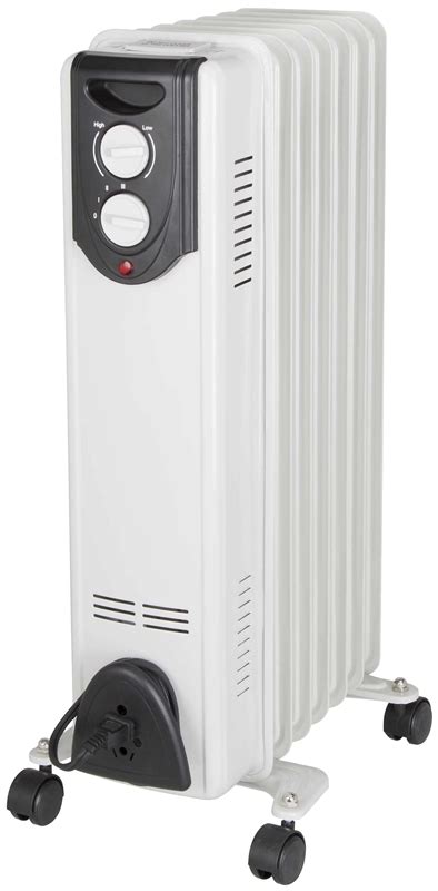 Homebasix Cyb20 7 Oil Filled Radiator Electric Heater 6009001500 W