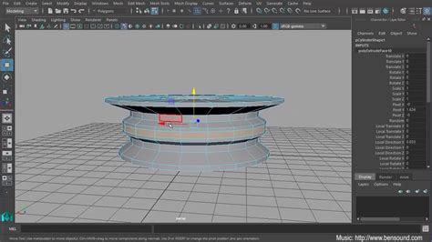 Speed Modeling Round Table In Maya Youtube