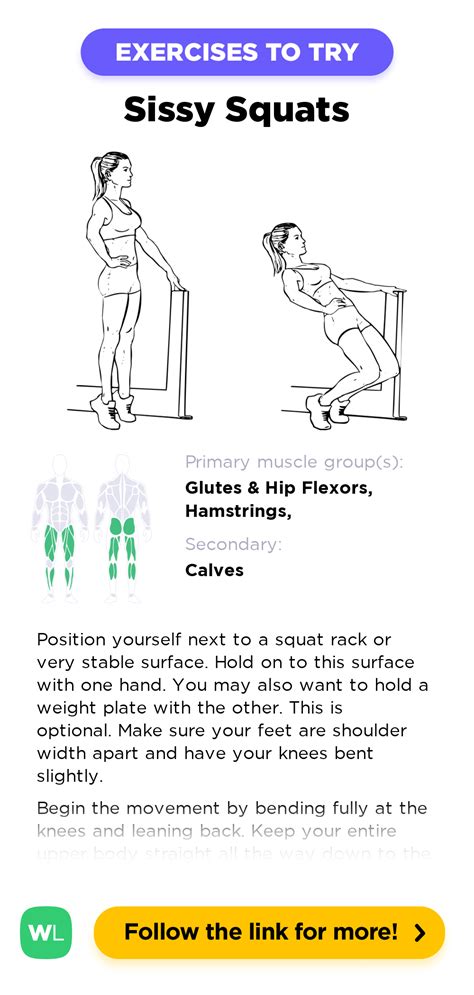 sissy squats workoutlabs exercise guide