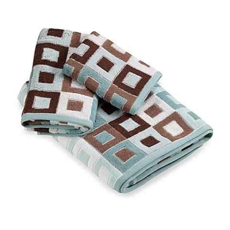 Delightful holiday colors, whimsical spring and easter characters, warm fall hues and. City Squares Blue Hand Towel - Bed Bath & Beyond