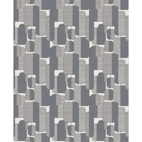 Superfresco Easy Grey Paper Geometric Wallpaper At