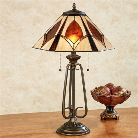 Ambree Stained Glass Table Lamp