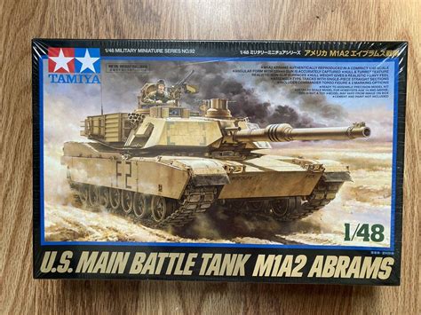 Tamiya M A Abrams Us Main Battle Tank Tank Plastic Model Kit