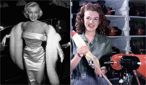 Marilyn Monroe Was Discovered During Wwii While Working In Aircraft