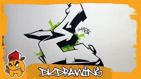 Graffiti Alphabet Tutorial How To Draw Graffiti Letters Letter E