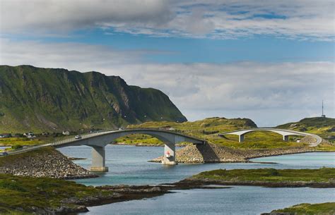 Fredvang Bridges Lofoten Islands • Bridge