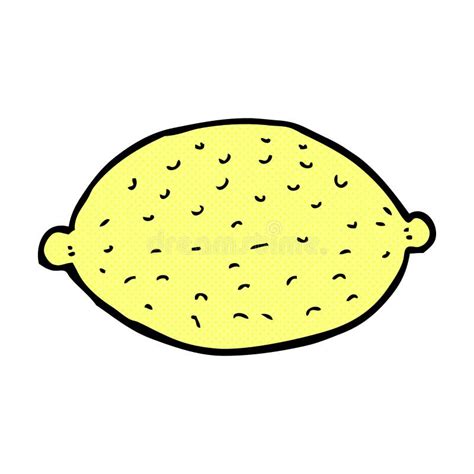 Comic Cartoon Lemon Stock Illustration Illustration Of Cheerful 52917535