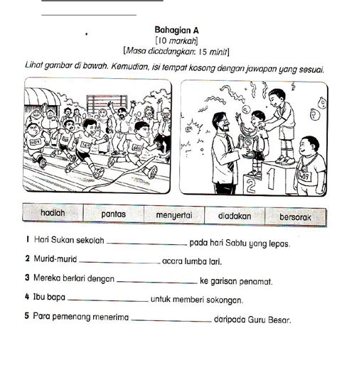 Ulasan Latihan Bahasa Melayu Tahun Penulisan Dengan Jawapan Bahasa