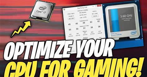 Optimize Your Cpuprocessor For Gaming Increase Your Gaming Performance