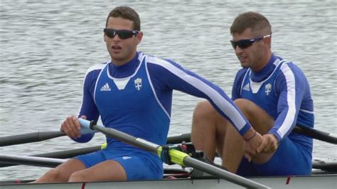 Mens Lightweight Double Sculls Rowing Repechage Replay London 2012