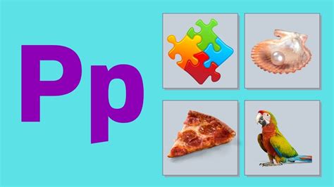 Letter P Phonics Kids Alphabet Letter Sounds P Abc For Toddlers