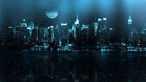 Download Night City Background 1920 X 1080