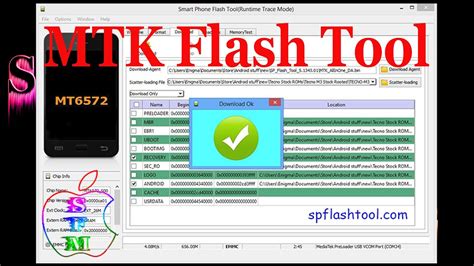 Mtk Flash Tool Mediatek Flash Tool Youtube