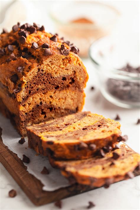 Pumpkin Chocolate Swirl Bread Colavita Recipes