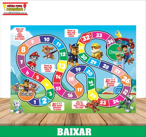Jogo Tabuleiro Para Imprimir