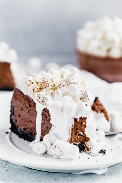 Hot Chocolate Cheesecake Recipe Queenslee Appétit