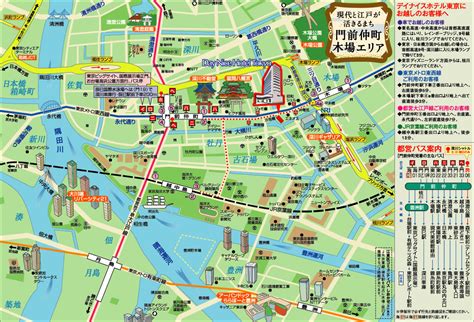 Overview Map Of Tokyo Tokyo Tourist Map Tokyo Tourist