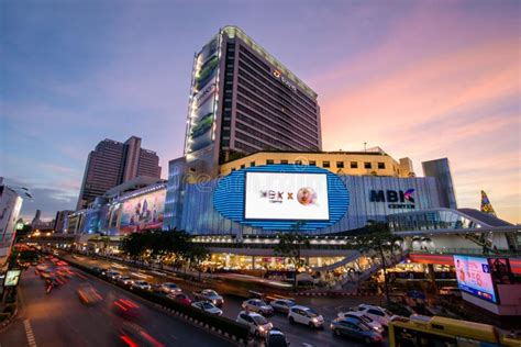 Bangkok Thailand January 07 2018 Mbk Center Also Known As