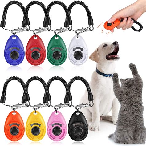 Walbest Dog Training Clickers With Wrist Lanyard Pet Training Clicker