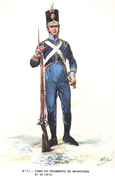 Portuguese Infantry Corporal 1813 Exercito Portugues Unidades