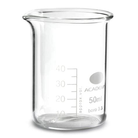 Glass Measuring Beaker 40ml Drinkstuff