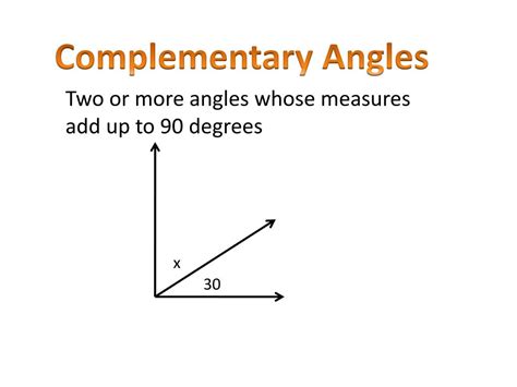 PPT - Complementary Angles PowerPoint Presentation, free download - ID ...