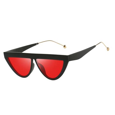 vintage style cat eye women s sunglasses triangle frame sun glasses uv400 ebay