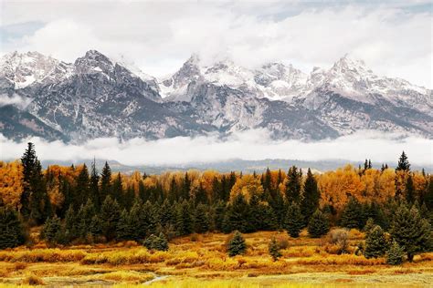 Imagen De Fondo Parque Nacional De Grand Teton Montañas Wyoming 🔥