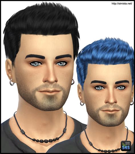 Simista Maysims 17m Hairstyle Retextured ~ Sims 4 Hairs