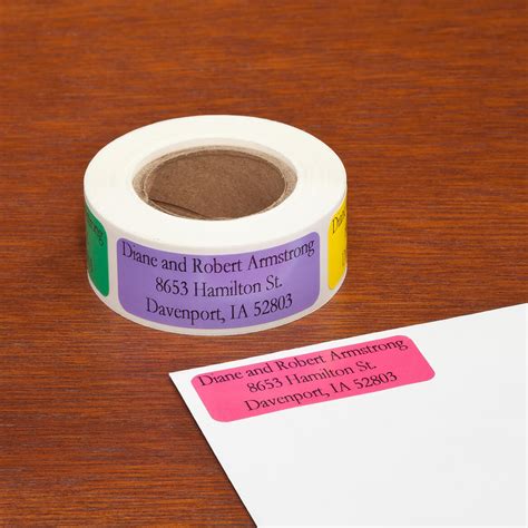 Personalized Large Print Address Labels Set Of Easy Comforts