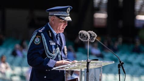 nsw police commissioner to leave next year perthnow