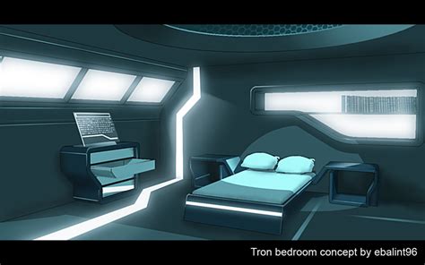 Sci Fi Bedroom Bedroom Concept Art Futuristic Bedroom