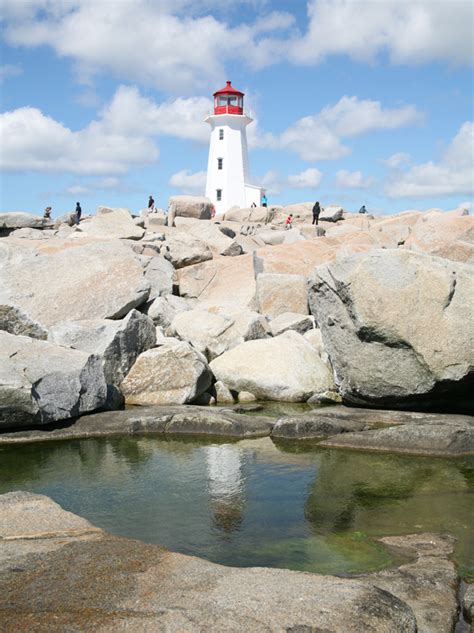 Peggys Point Peggys Cove Lighthouse Nova Scotia Canada At