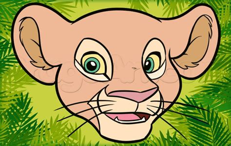 How To Draw Nala From The Lion King Easy Tutorial 8 Steps Toons Mag