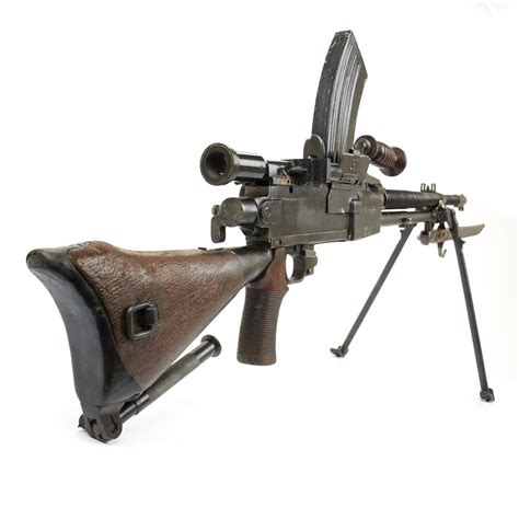 Original Wwii Japanese Type 96 Display Lmg With Optical Scope Museum