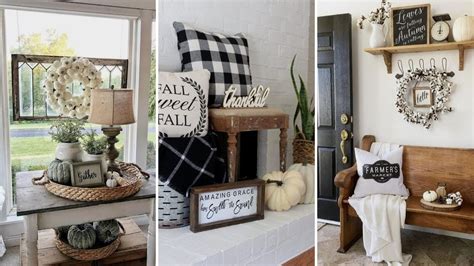 Don't be afraid to mix interior design palettes: DIY Rustic Shabby chic style Fall home decor Ideas | Home ...