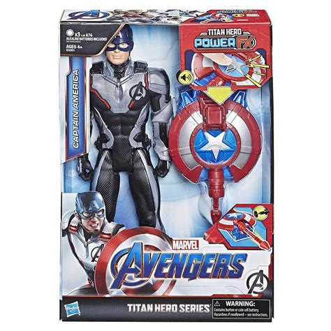 Marvel Avengers Endgame Titan Hero Series Power Fx 20 Captain America