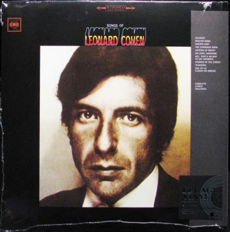 Songs Of Leonard Cohen Lp Leonard Cohen Release Info Allmusic